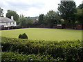 Bardsey Bowling Club Green - viewed from Woodacre Crescent