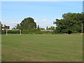 Public footpath over playing field, Stock