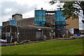 Salt works beside the Trent & Mersey Canal