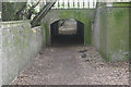 Bridge over footpath at Sizewell