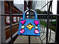 H4572 : Love lock, Omagh (9) by Kenneth  Allen