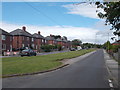 Overthorpe Avenue - viewed from Thorn Road