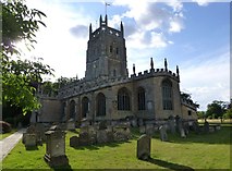 SP1501 : The Parish Church of St. Mary the Virgin, Fairford by Russel Wills