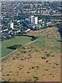 Osterley Fields from the air