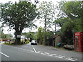 Plaistow Road at the junction of The Drive, Ifold