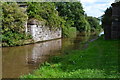 Remains of former railway bridge over Shropshire Union Canal