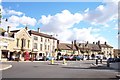 The town centre at Market Deeping, near Bourne, Lincolnshire
