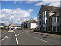 Approaching traffic lights in Chapelhall on the A73