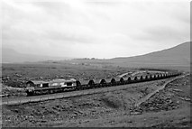 SD7580 : Northbound coal train approaching Blea Moor - 2002 by The Carlisle Kid
