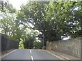 Ex railway bridge on Colney Heath Lane