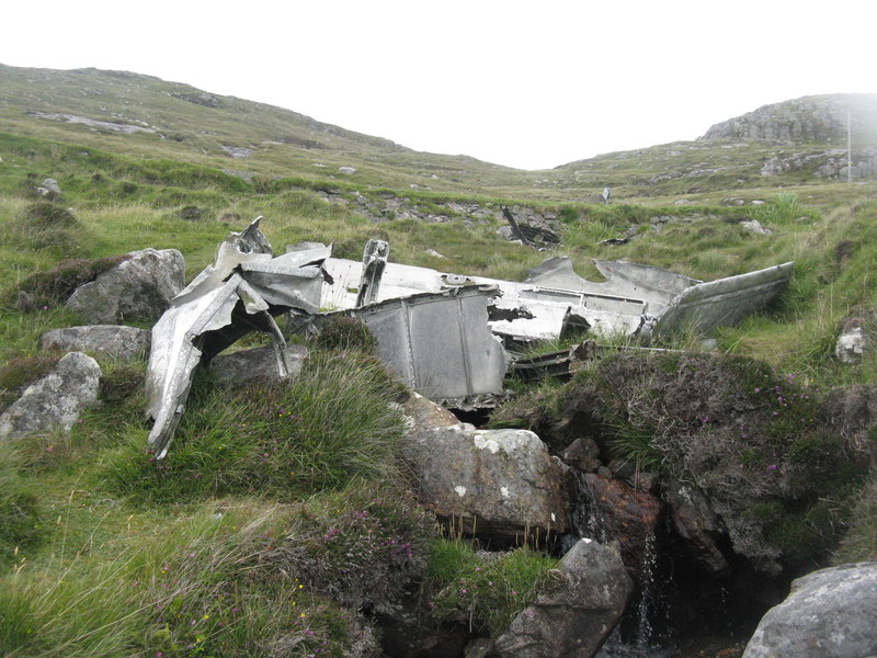 Catalina Crash Site On Vatersay © M J Richardson :: Geograph Britain 