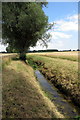 A drain flowing down to the Ouse