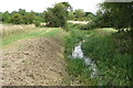 Drain flowing to the Ouse