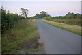 Country lane at Westwood farm