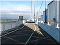 ST5690 : Footpath and cycle path across the Severn Bridge by David Purchase
