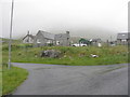 NL6798 : Houses at Glen road-end by M J Richardson