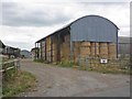 Corrugated iron barn at Northalls Farm