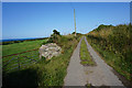 Welsh lane near Trelerw