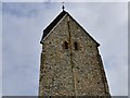 TQ1605 : Sompting: St. Mary's Church: The south face of the Saxon tower by Michael Garlick