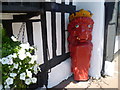 Figurehead in front of the Ship Inn, Alfriston