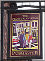 Pub sign - The Pedestrian Arms