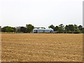 Silos at Mucking Hall Farm