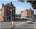 Worcester: traffic lights and Bridge Street