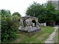 Tomb in the churchyard of St Mary and St Laurence