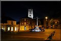 Floodlit Market Place, Fakenham