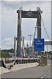 SX4358 : Saltash : Tamar Bridge, A38 by Lewis Clarke