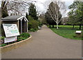 Jephson Gardens path,  Royal Leamington Spa