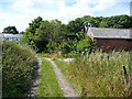 Lane at Glendrid Farm, St Martin