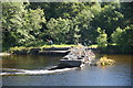 Sluice on the River Ness at Torvean, Inverness