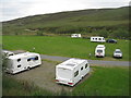 Caravan site at Lettershaws