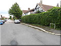 Looking east on Shelley Road