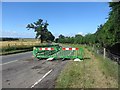 Roadworks on the A6105