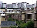 Gateshead south-east from the High Level Bridge