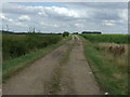 Farm track north of Upper Caldecote