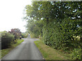 Passing place in Bwlch Lane