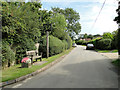 Chattisham village sign and seat