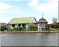 TG4117 : Bungalow beside the River Thurne by Evelyn Simak