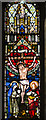 SK9770 : Stained glass window, St Mary le Wigford, Lincoln by Julian P Guffogg