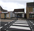 Zebra crossing to Gravells pharmacy, Llangennech