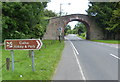 Bridge across the Main Street in Ticknall