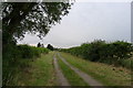 Langholme Lane heading towards Haxey