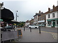 The junction of the A25 with London Road