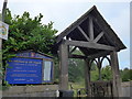 St Michael, Taddington: lych gate