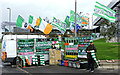 Glasgow Celtic souvenir stall