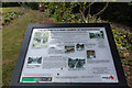 Information Board, Garden of Remembrance, Broomfield Park, London N13