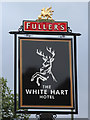 The White Hart sign